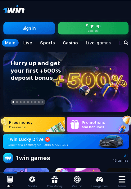 1win App Download